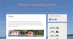 Desktop Screenshot of discovermauritiusisland.com